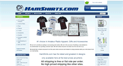Desktop Screenshot of hamshirts.com
